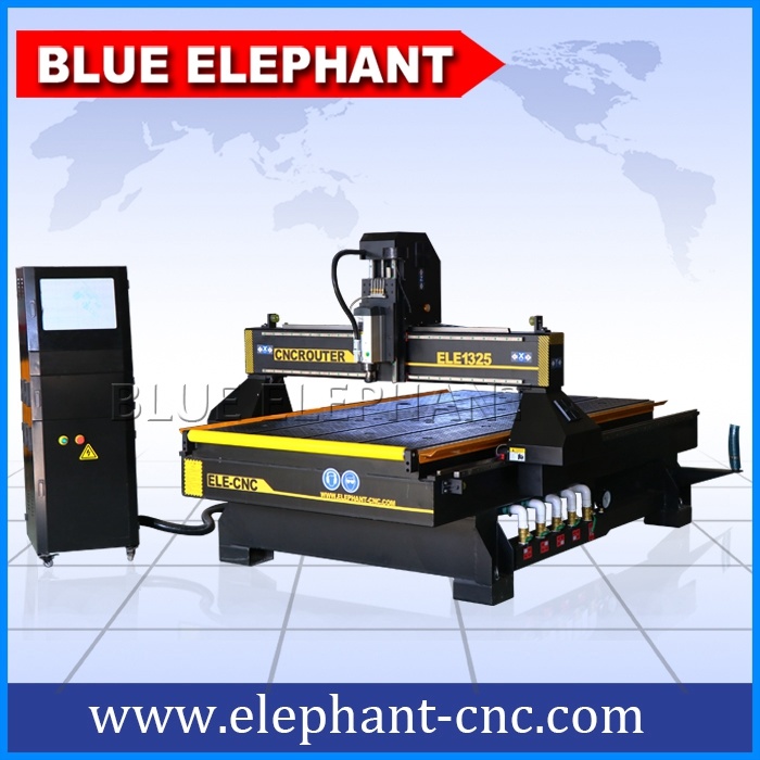 Ele 1325 China CNC Router Machine, CNC Machine Wood 3D for Wooden Works