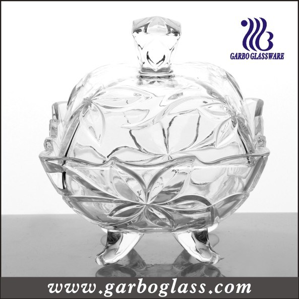 Clear Glass Candy Jar (GB1831SYC)