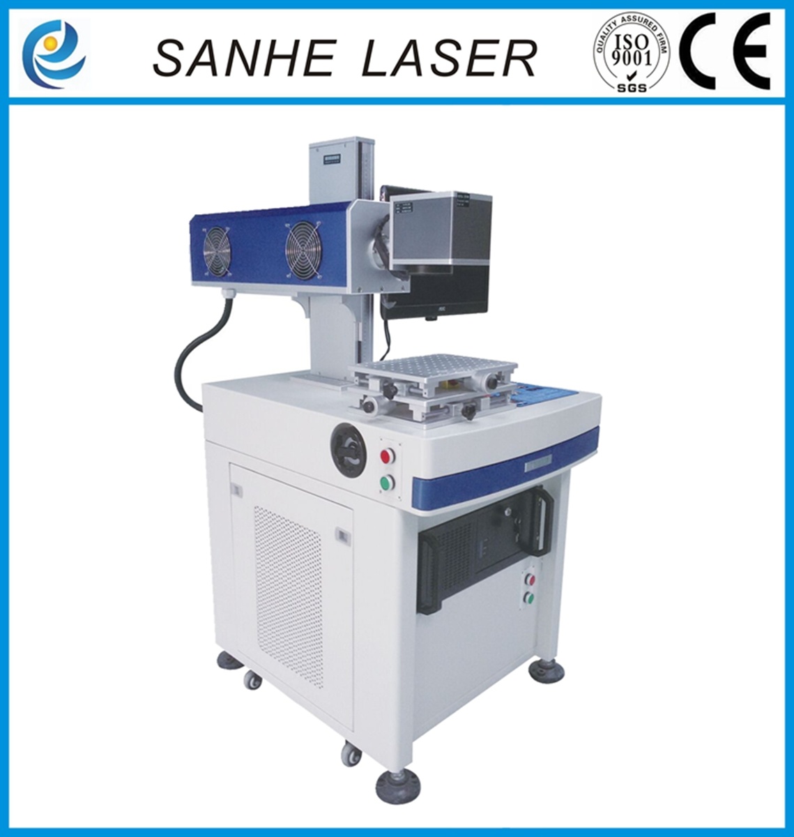 Certification with Ce and ISO CO2 Laser Marking Machine for Non-Metal Product