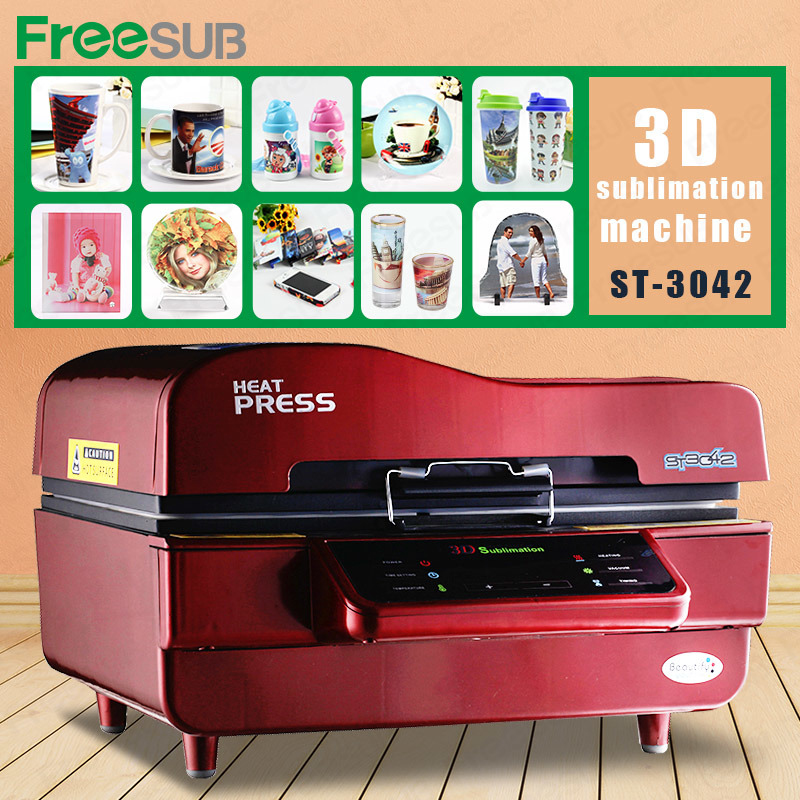 Freesub All in One 3D Vacuum Sublimation Printing Machine (ST-3042)