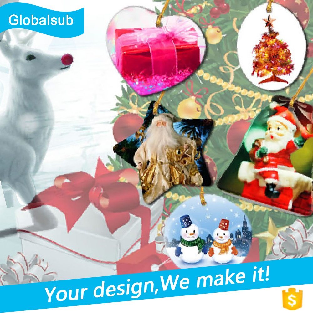 DIY Personalized Custom Christmas Ornaments Decoration