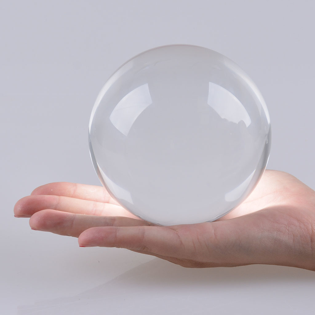 100mm Clear Crystal Sphere Ball for Home Office Decoration