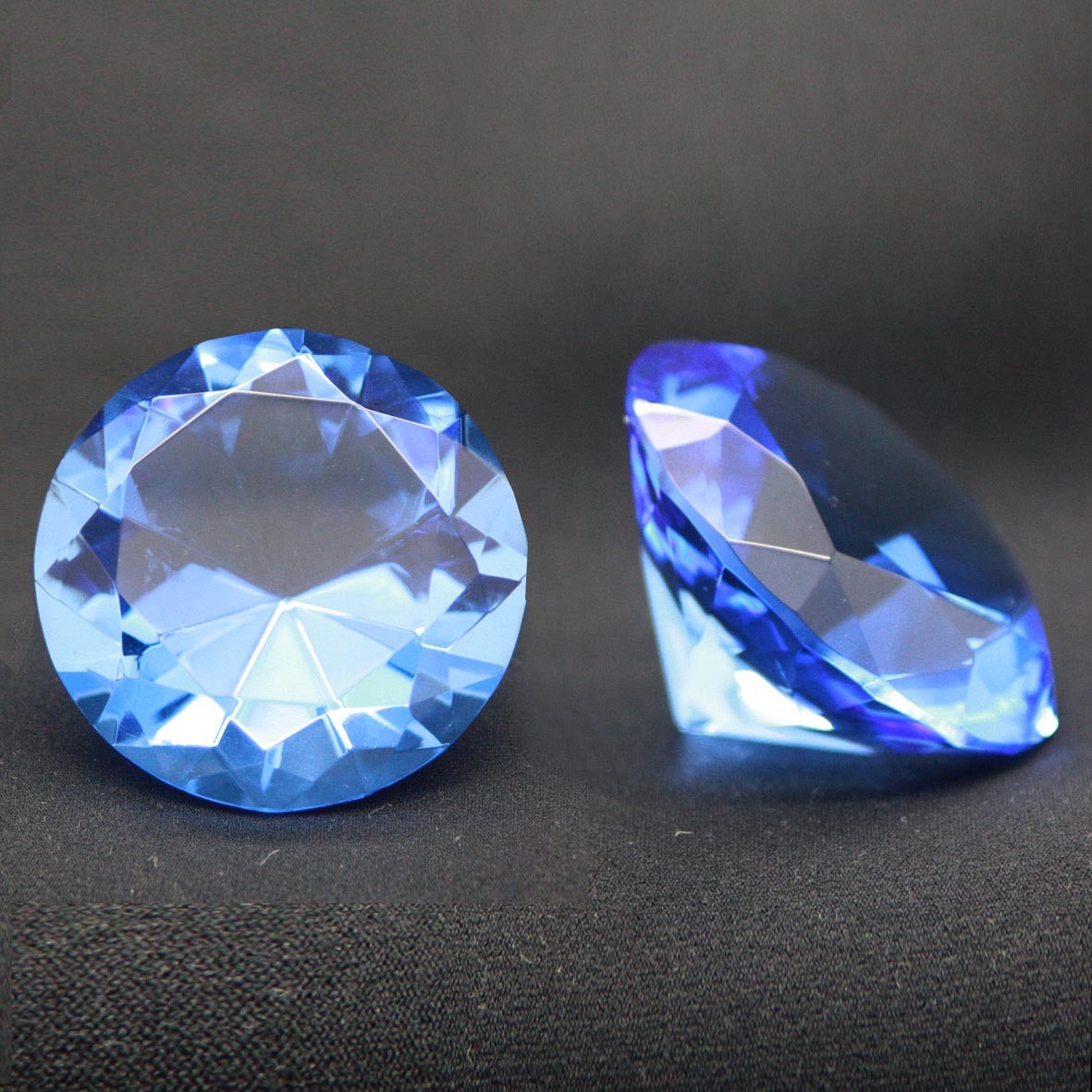 New Fashion Blue Color Crystal Diamond