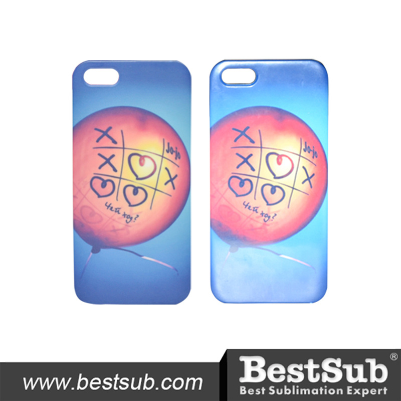 Bestsub Glossy 3D Sublimation Printable Phone Cover for iPhone 5/5s/Secover (IP5D01G)