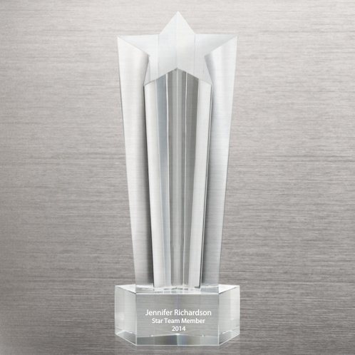 Prism Star Crystal Trophy (#76357)