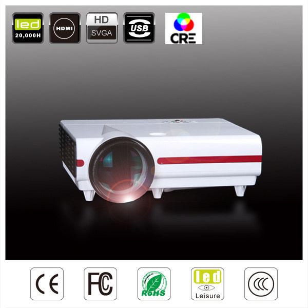 Full Sealed & Dustproof Home Theater LCD Projector