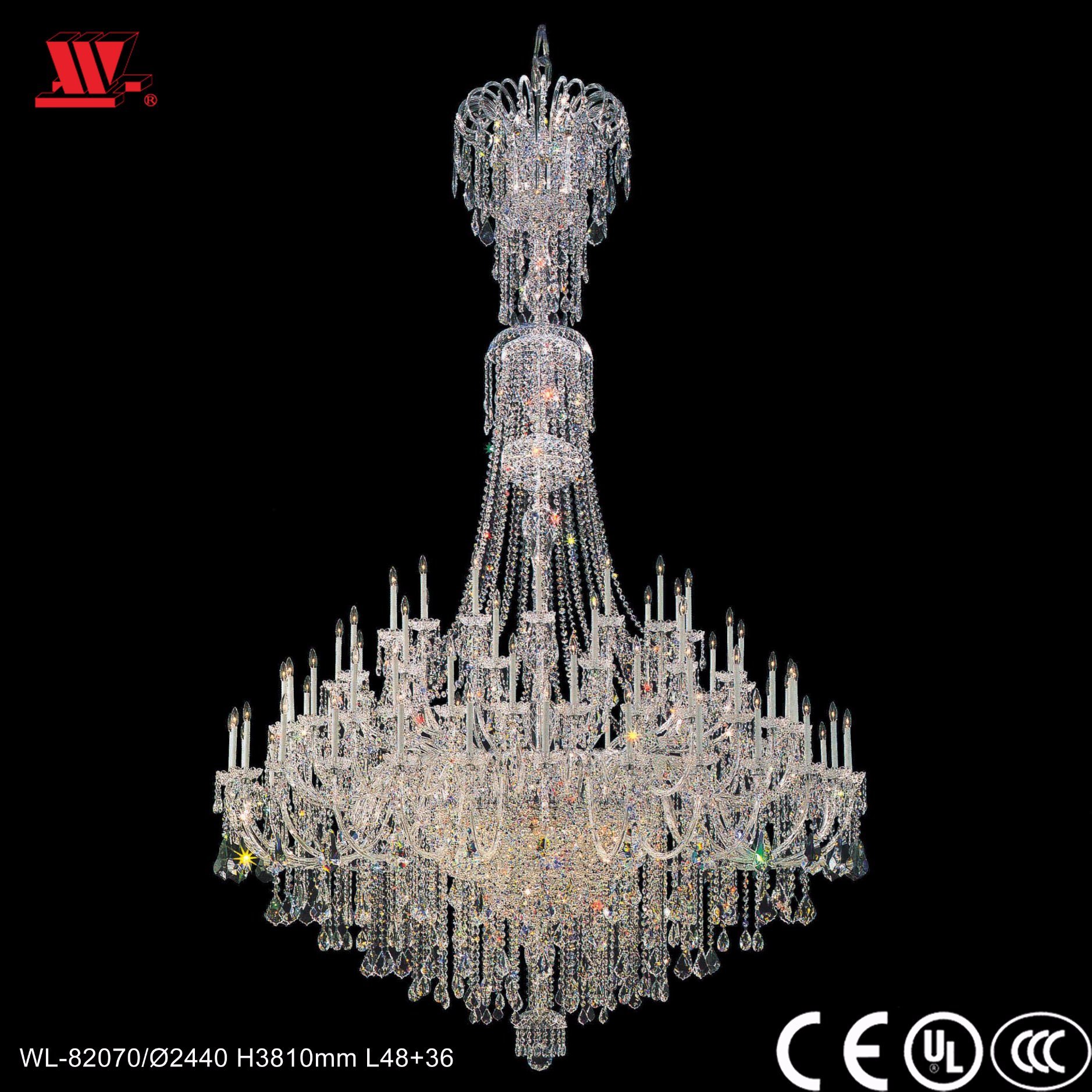 Crystal Chandelier for Hotel and Home Use Wl-82070