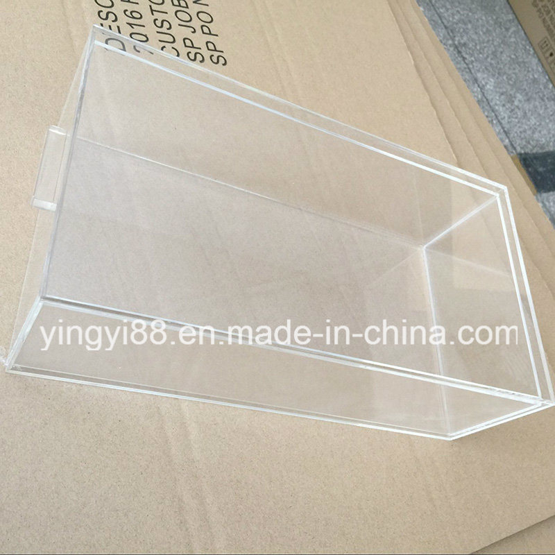 Yyb Clear Acrylic Shoe Box with Slide out Drawer
