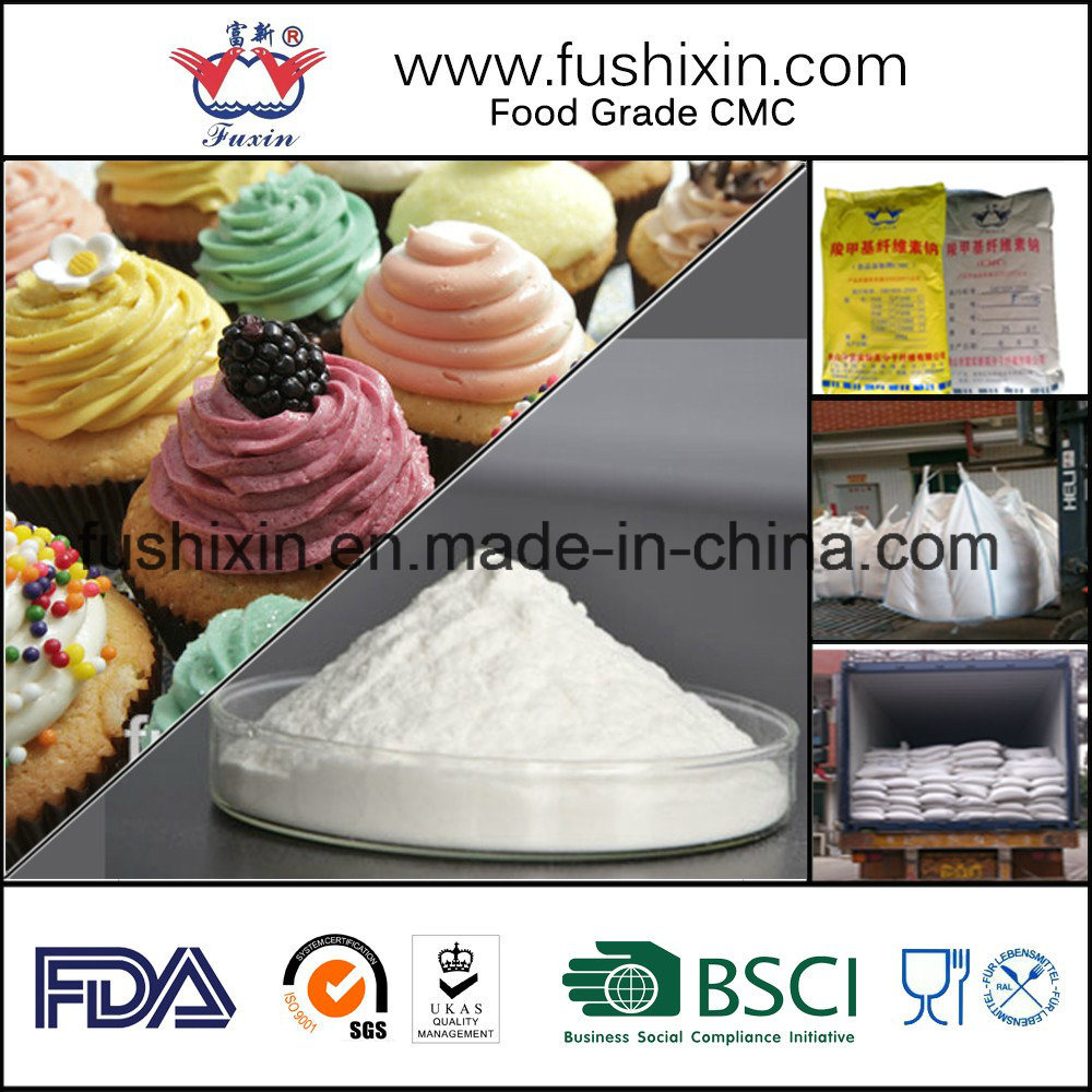 E466 Sodium Carboxymethyl Cellulose Manufacture CMC Food Grade for Milk and Yogurt Products