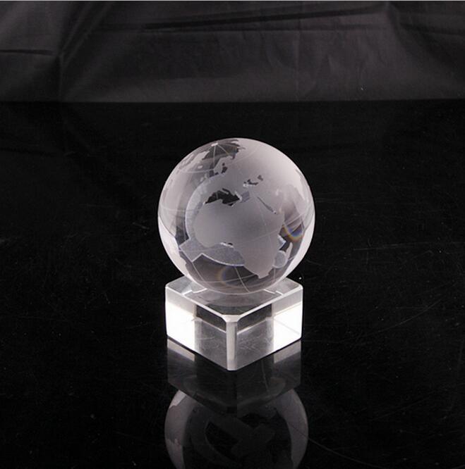 Fashion Crystal Globe Glass Ball World Cup (KS12080)