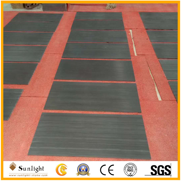 Chinese Luxury Imperial Black Wood Vein Marble Stone for Wall/Floor