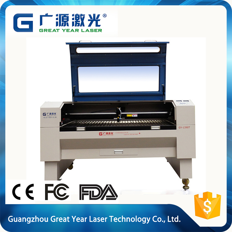 Fabric and Leather Pattern Laser Engraving Cutting Machine 80W