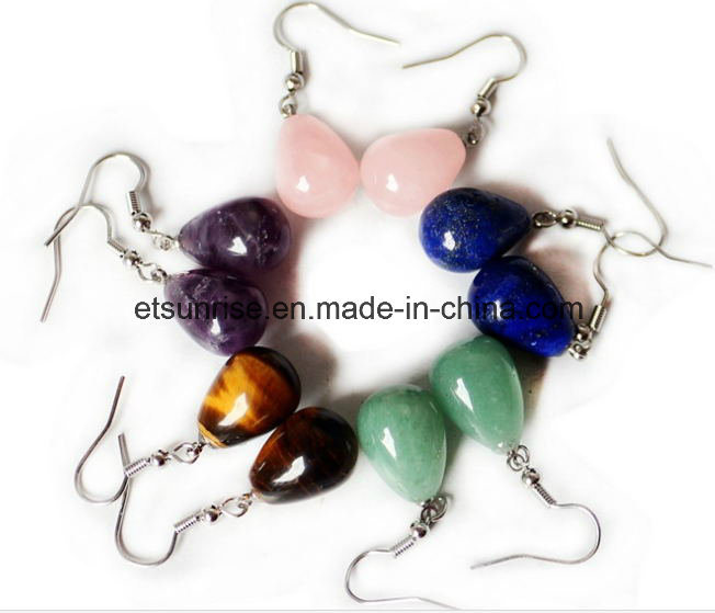 Semi Precious Stone Fashion Crystal Gemstone Pendantjewelry (ESB01405)