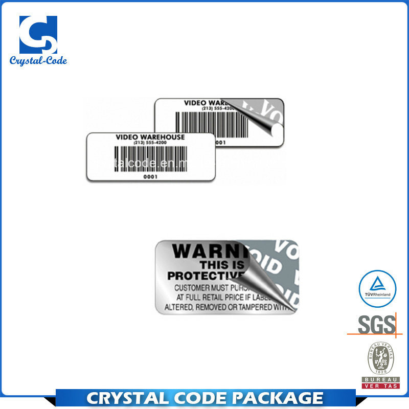 Waterproof Warranty Anti Fake Void Sticker Label