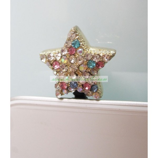 for iPhone5S Star Anti-Dust Pin (HK-DP-202)