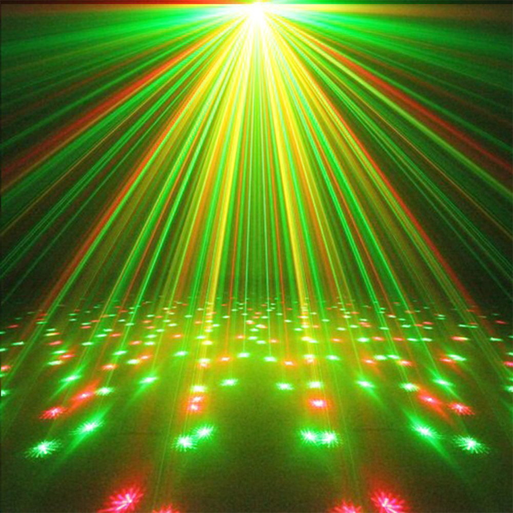 Voice Control Disco Stage Lighting Green Laser Light