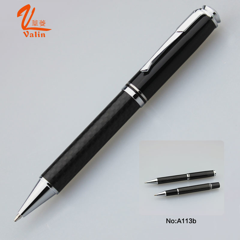 Fashion Design Carbon Fiber Ballpoint Type Pen
