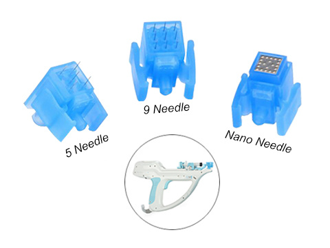 Manufacturer Selling 5 Pins Needle Head of Crystal Injector Micro Mesotherapy Needle