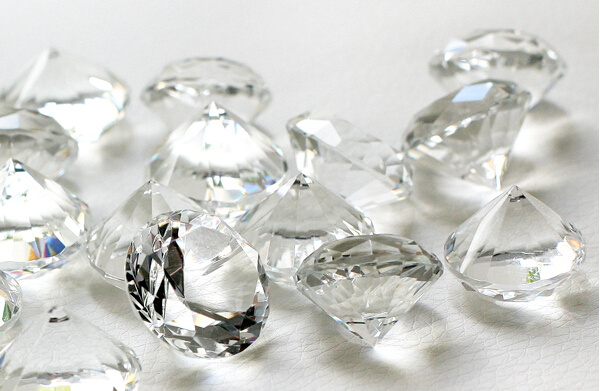 Wedding Decoration of Crystal Diamonds