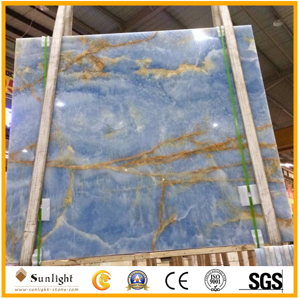 Translucent Natural Blue Onyx for Wall/ Floor