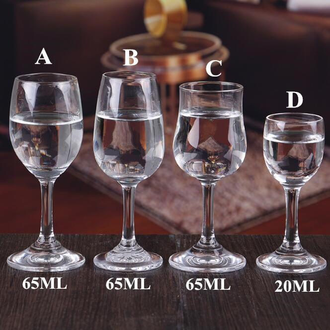 Spot Wholesale Lead Free Glass Goblet Cup Spirits Glass Wine Drinking Glass Cup