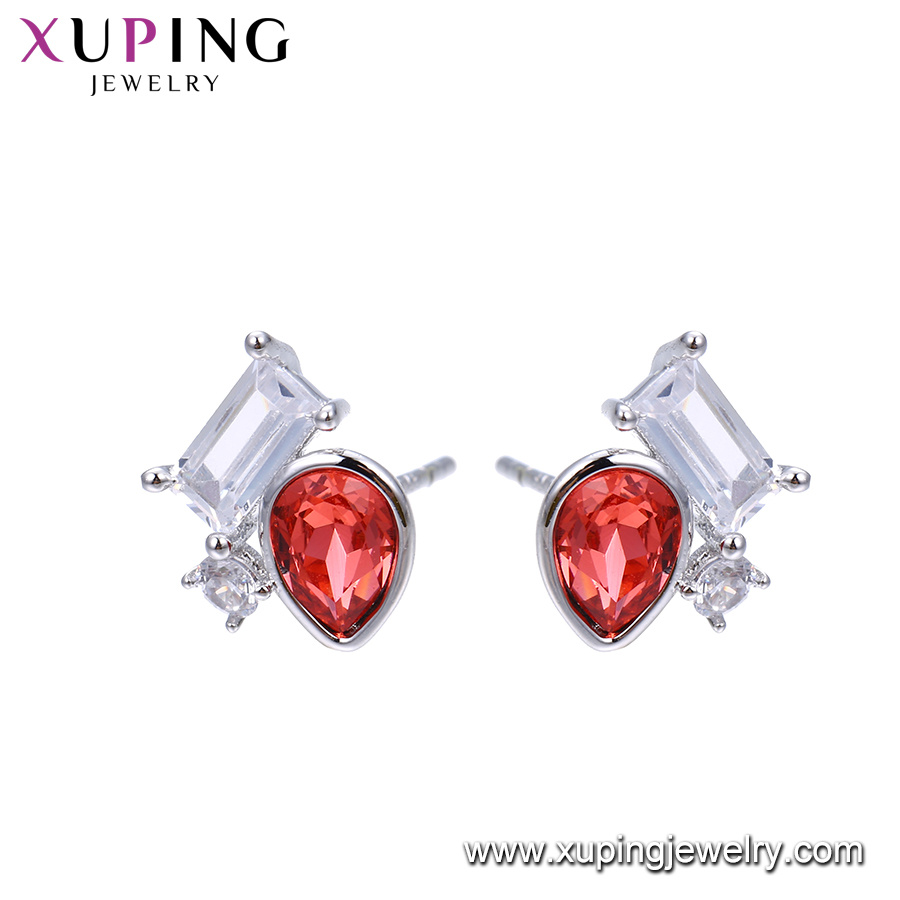 Xuping Jewelry Heart-Shaped Crystals From Swarovski Elements Mother's Fashion Women Earring