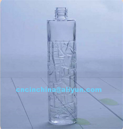 Shaped Crystal Bottle Cylinder Type for Perfume 50ml