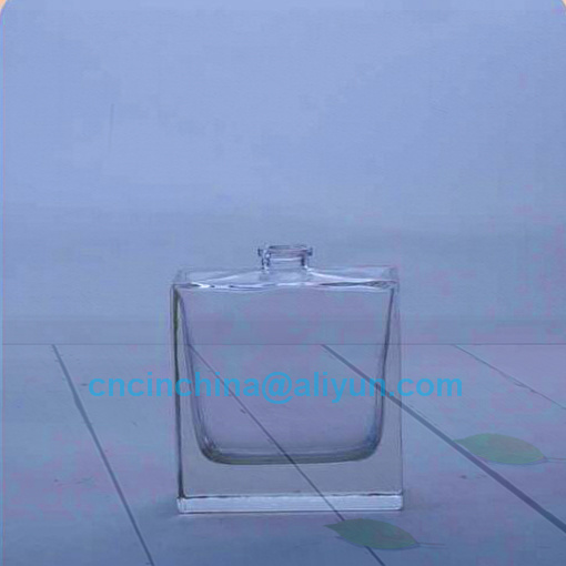 Square Perfume Glass Bottle 70ml Empty