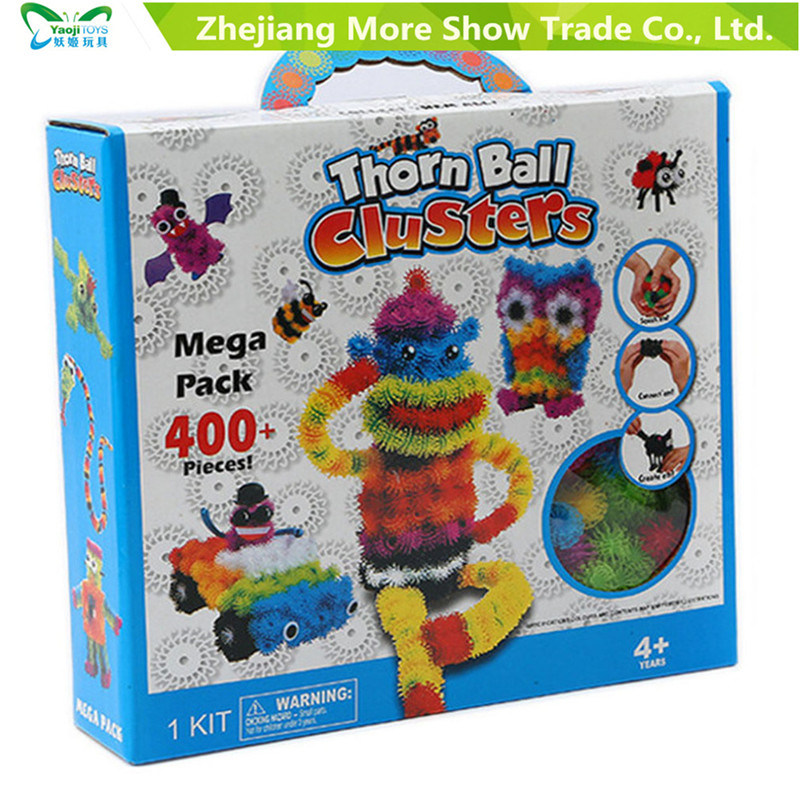 400+ Megapack DIY Puzzle Educational Xmas Festival Kids Birthday Gift Thorn Ball Toys