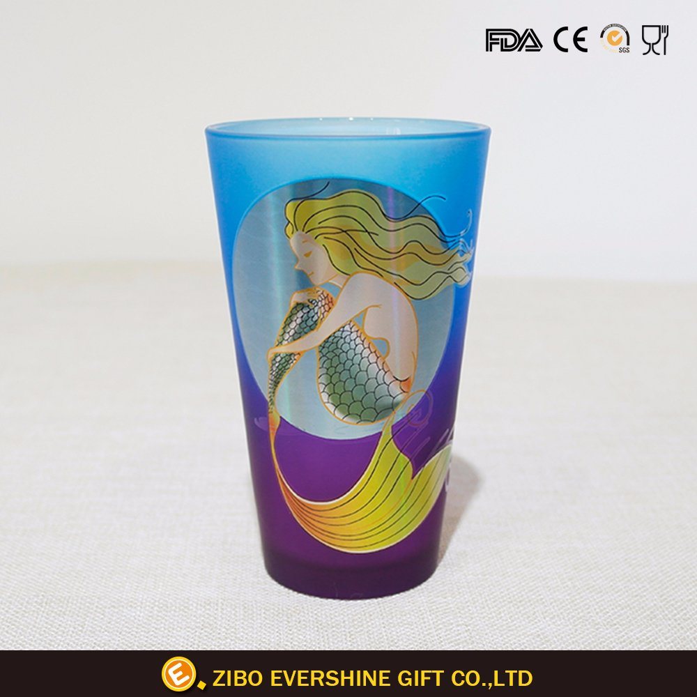 Frosted 480ml Pint Glass Wholesale