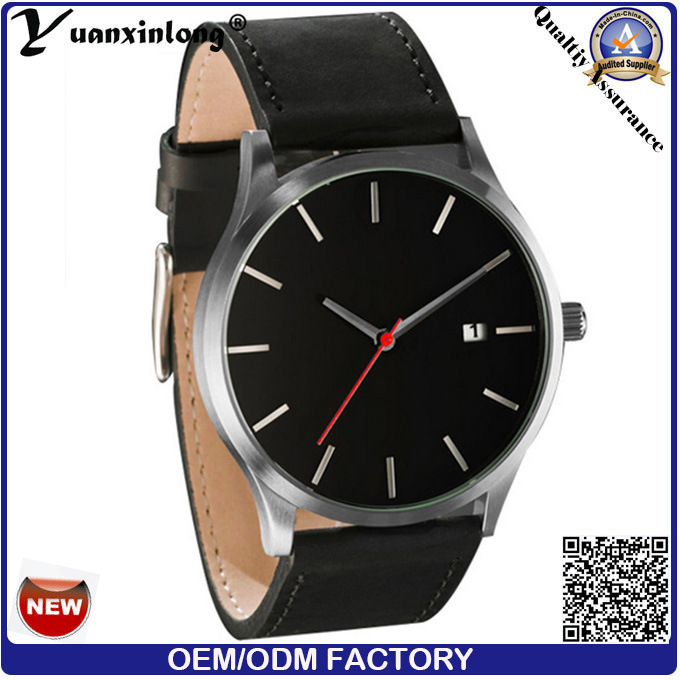 Yxl-108 2016 Hot Fashionable Canlendar Date Watch Luxury Businessman Men's Wrist Watch Quartz Fashion Custom Mens Watches