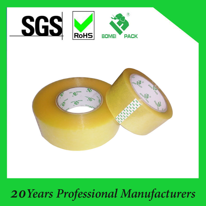 Yellowish Adhesive Tape or OPP Packing Adhesive Sealing Tape