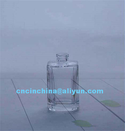30ml Square Crystal Glass Bottle for Personal Care