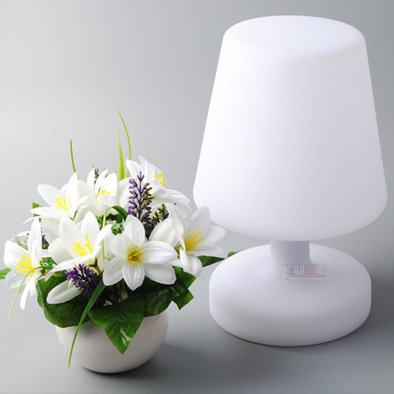 Recyclable PE Table Lamp Side Lamps with RGB LED