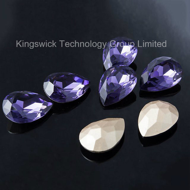 K9 Quality Crystal Pear Fancy Stone
