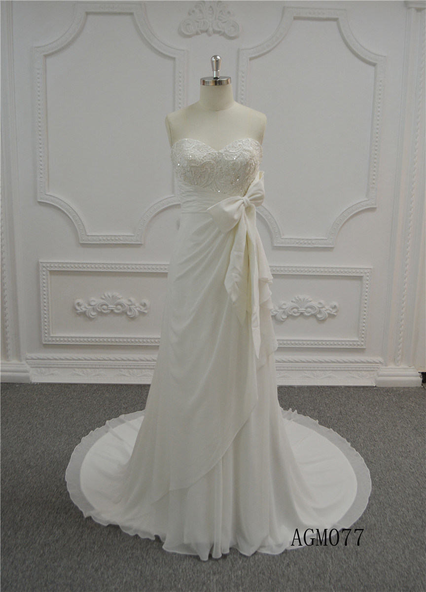 Latest Long Bridal Wedding Gowns 2017 Ivory Trumpet Wedding Dresses Import Wedding Dress From Guangzhou