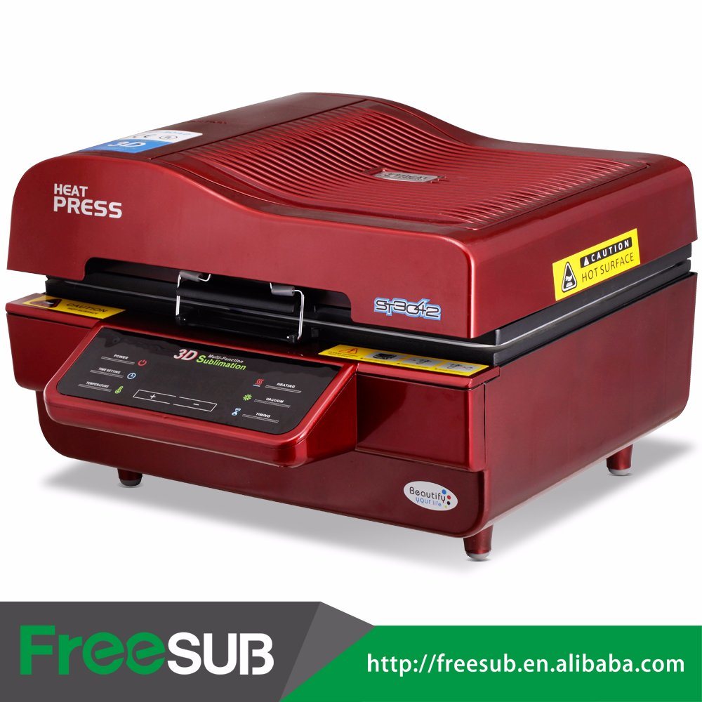 Freesub 3D Pneumatic Heat Rosin Press Machine, 3D Heat Press Machine