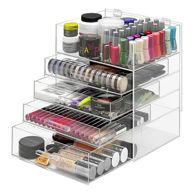 Wholesale Acrylic Makeup Organizer with Drawers
