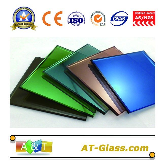 4mm, 5mm, 6mm Reflective Glass/ Coated Glass Used for Building
