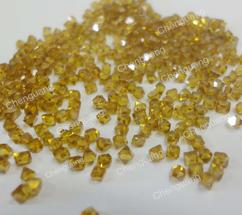 Yellow Synthetic Diamond Hpht