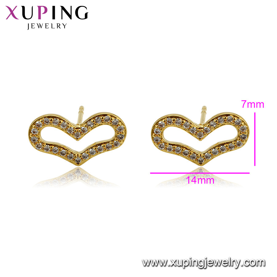 Xuping Fashion Heart Earring (95867)