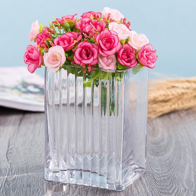 Home Decoration Vase High Quality Crystal Craft Glass Vase