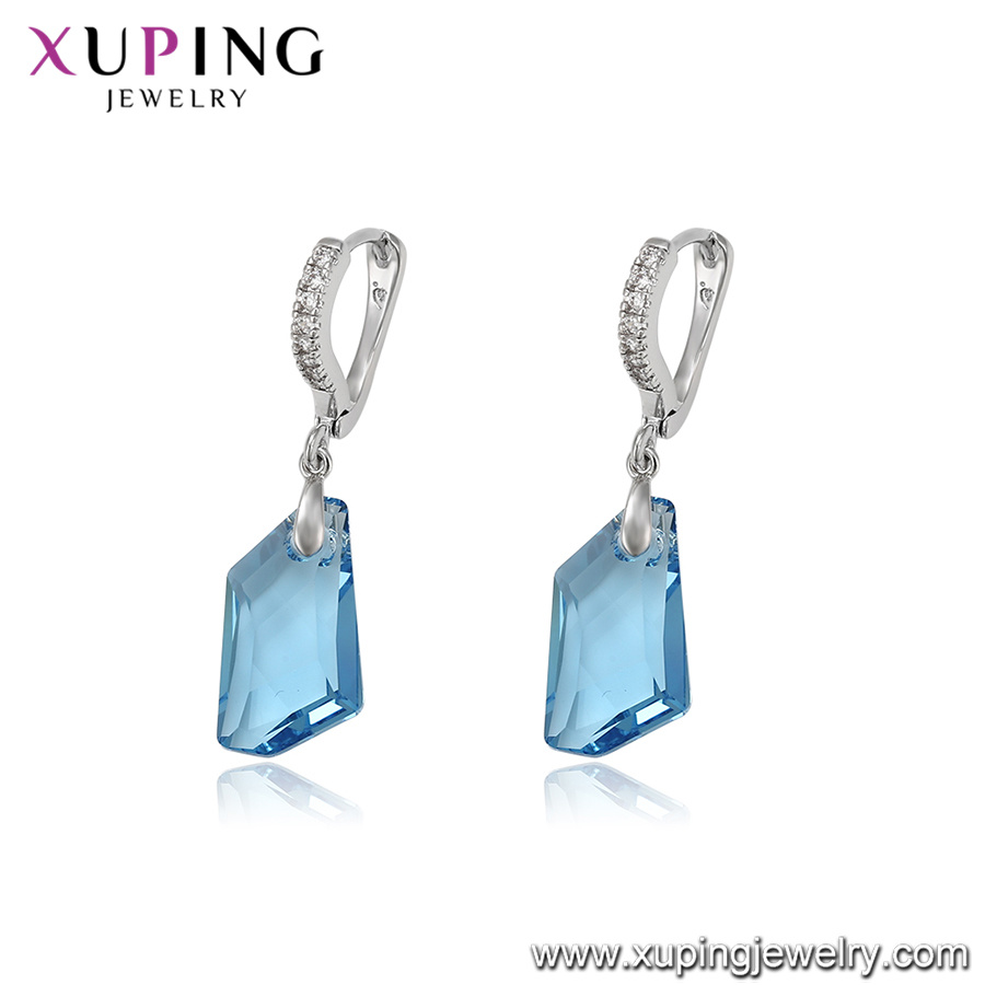 Xuping Fashionable Hot Sale Jewelry, Crystals From Swarovski Crystal Collection Austrian Crystal Earrings