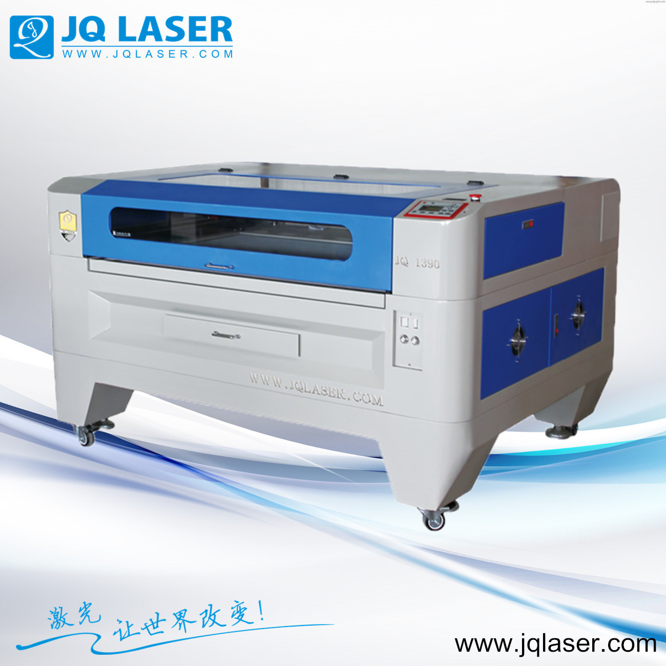 Well Model Beauty Jq1390 Laser Cutting Machine for Nonmental Materials