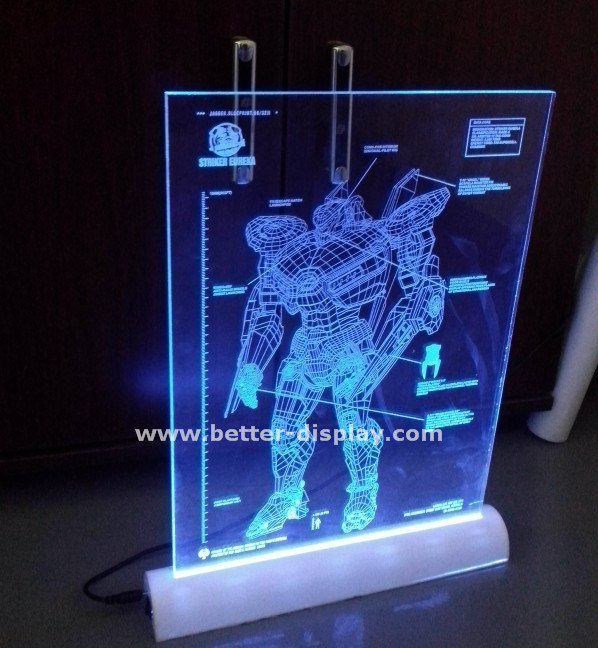 Wholesale A4 Acrylic Sign Holder LED