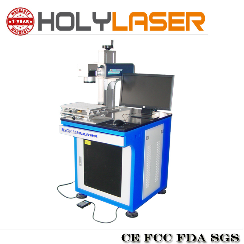 Made in China UV Laser Sandblasting Marking Machine Hsgp-3W/7W/10W
