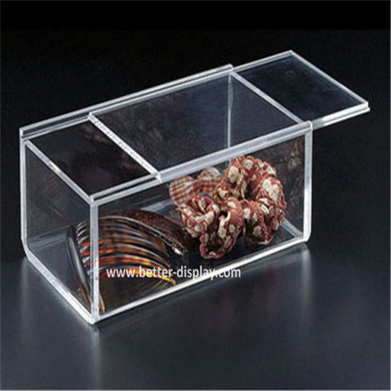 Clear Square Plastic Acrylic Box with Lid