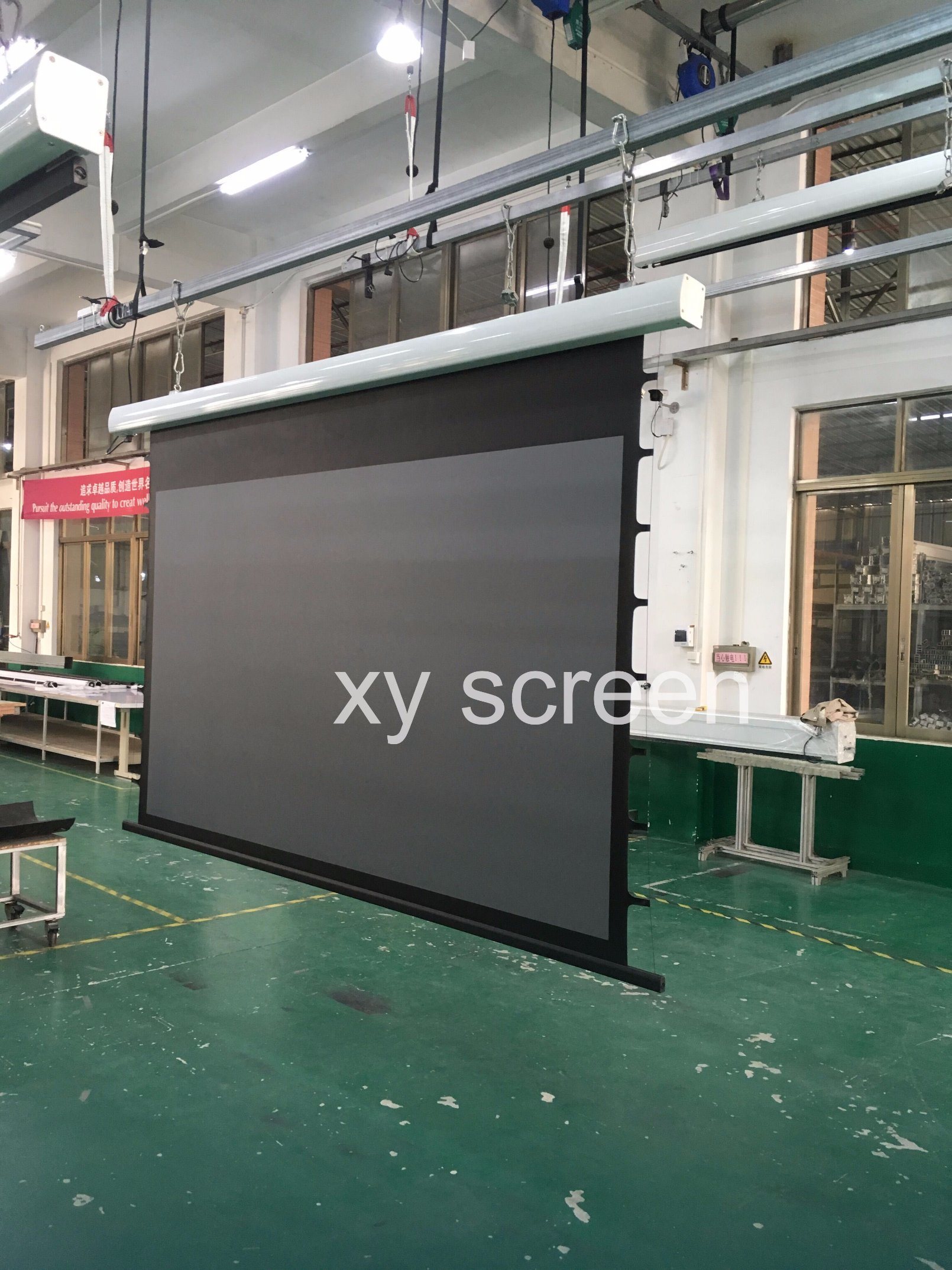 High Quality Anti-Light Screen for Laser TV Electric Projector Screen