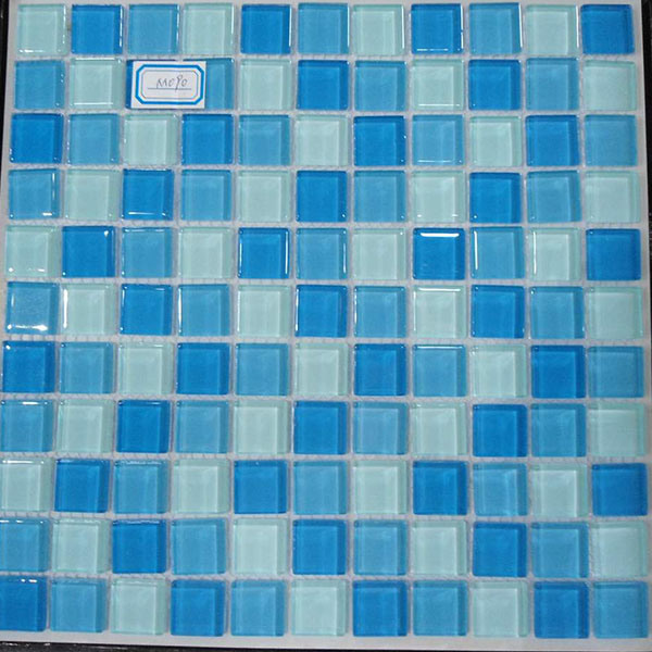 China Swimming Pool Blue Mosaic with White Tile