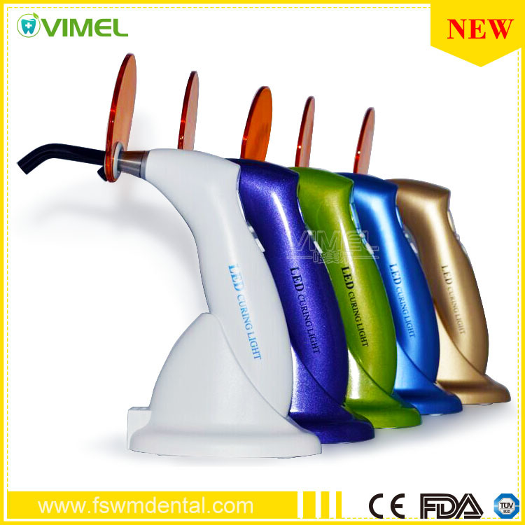 Dental Equipment Wireless LED Curing Light Cordless Lamp Guide Tip